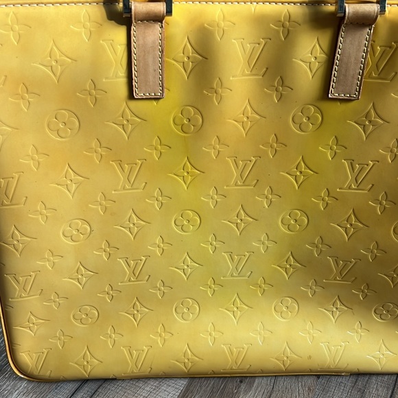 Authentic Louis Vuitton Bernie’s Columbus shoulder tote bag yellow - Picture 13 of 17